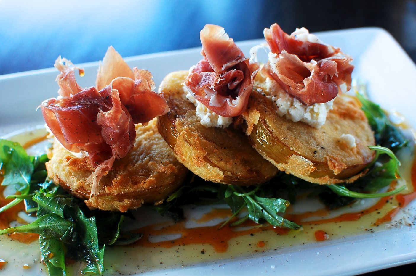 Fried green tomatoes